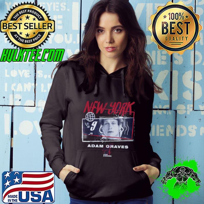 Adam Graves New York R Tones Canadian former professional hockey T-Shirt Hoodie Adam Graves New York R Tones Canadian former professional hockey T-Shirt Hoodie