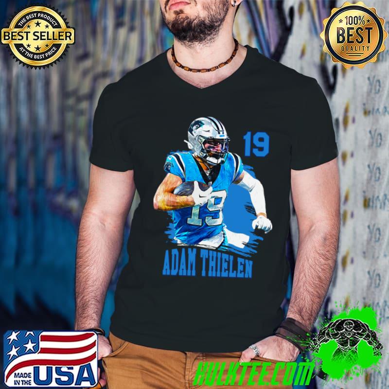 Adam Thielen American football wide receiver for the Carolina Panthers 19 T-Shirt