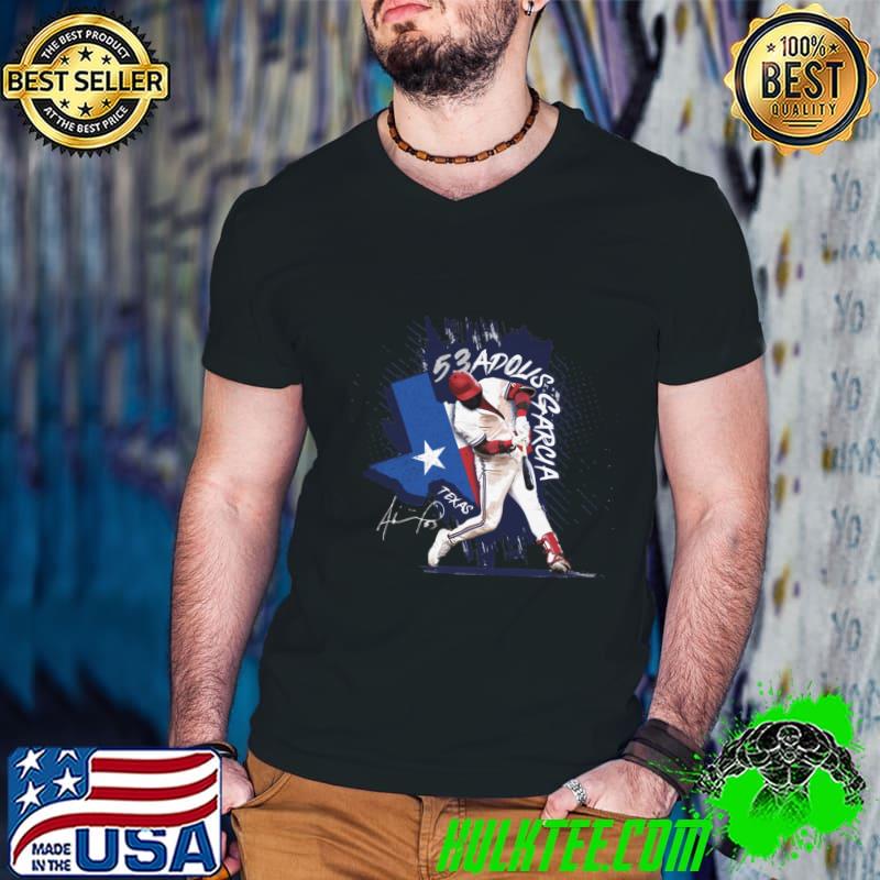 Adolis Garcia Texas Pride Cuban professional baseball outfielder T-Shirt