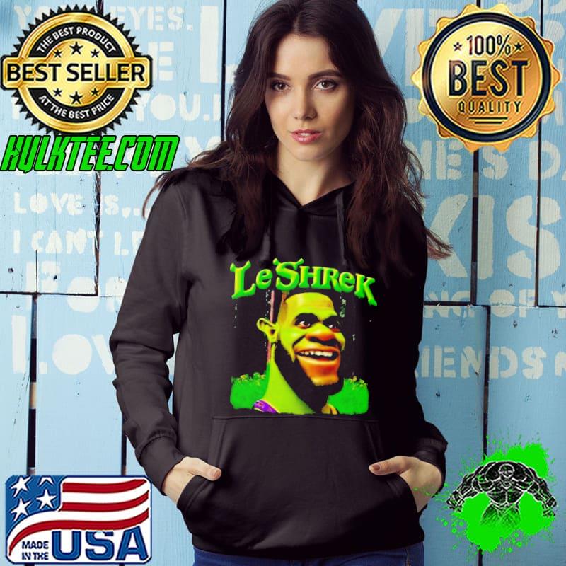Ahh Tees Leshrek Leborn Shrek Shirt