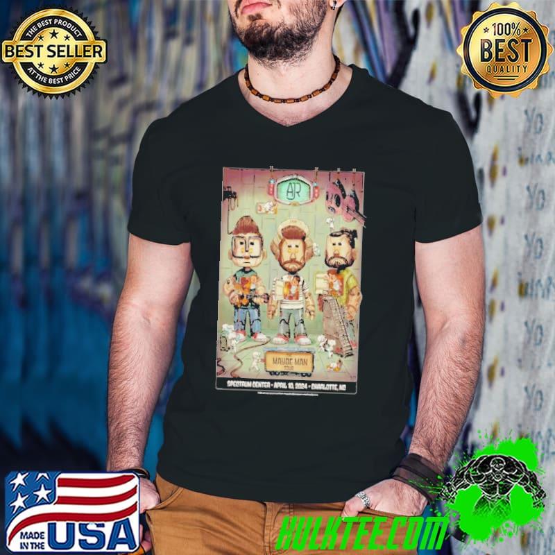 Ajr April 10 2024 Spectrum Center Charlotte Nc shirt