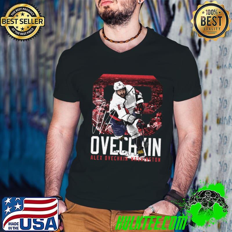 Alex Ovechkin Russian professional ice hockey Washington Landmark T-Shirt