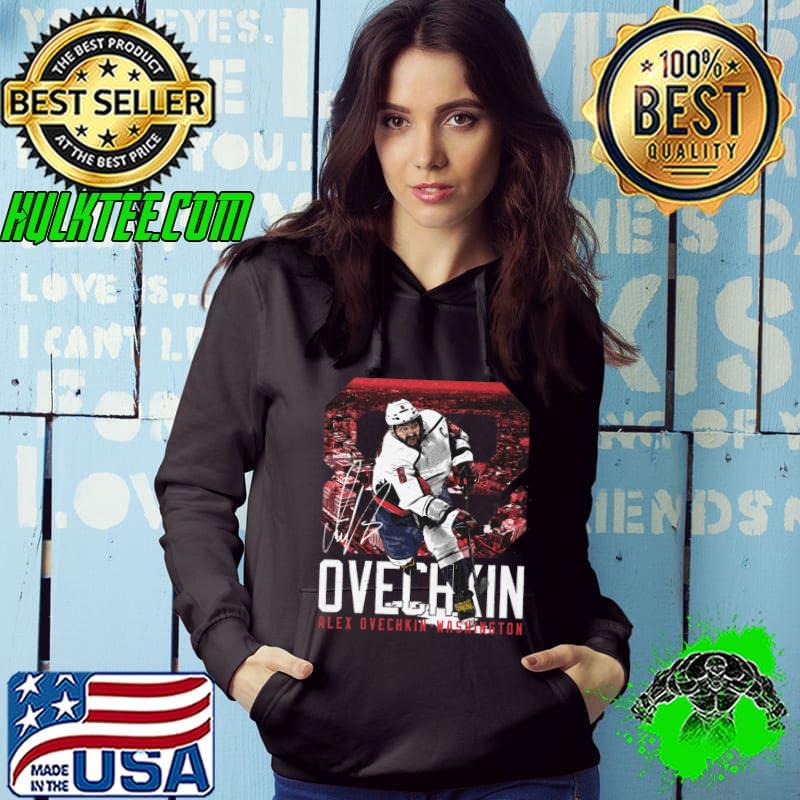 Alex Ovechkin Russian professional ice hockey Washington Landmark T-Shirt Hoodie Alex Ovechkin Russian professional ice hockey Washington Landmark T-Shirt Hoodie