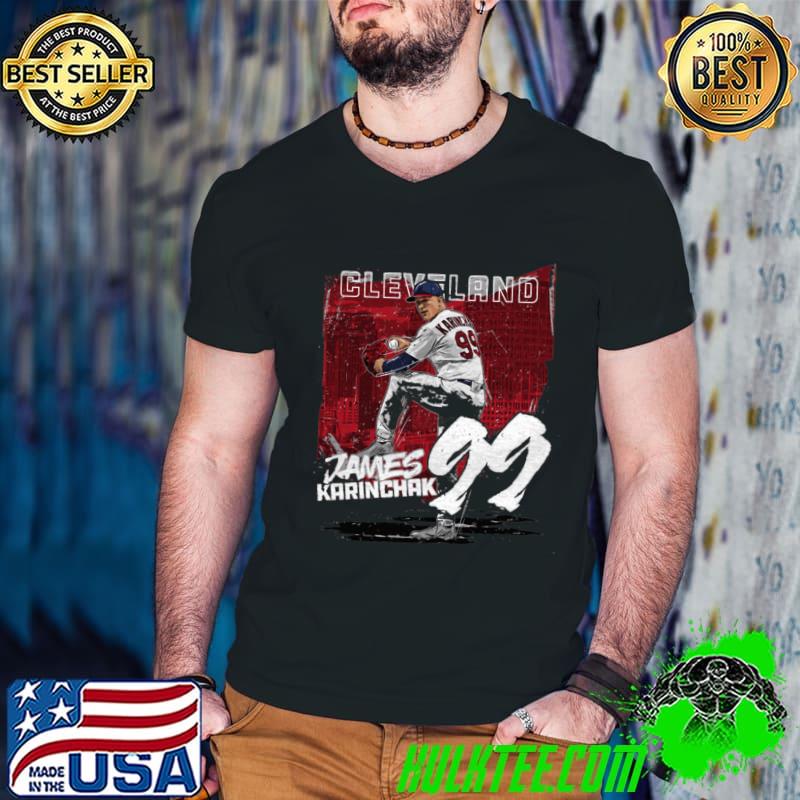 American professional baseball pitcher for the Cleveland Guardians james karinchak diamond T-Shirt