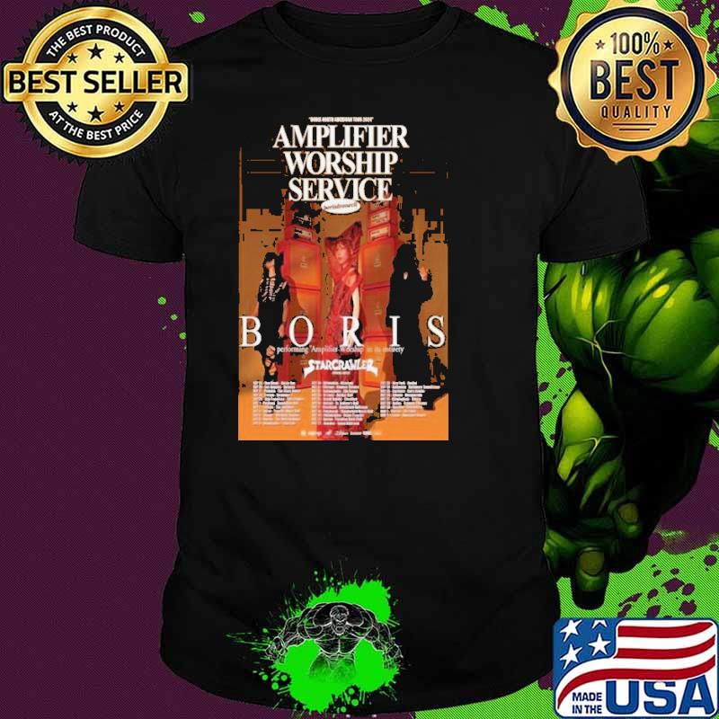 Amplifier Worship Service Boris North American 2024 shirt
