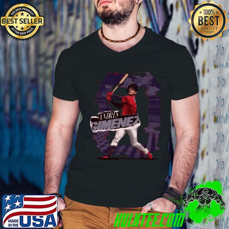 Andres Giez American professional baseball pitcher Cleveland Rough T-Shirt Guys V Neck Andres Giez American professional baseball pitcher Cleveland Rough T-Shirt Guys V Neck