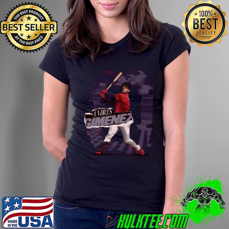 Andres Giez American professional baseball pitcher Cleveland Rough T-Shirt Ladies Tee Andres Giez American professional baseball pitcher Cleveland Rough T-Shirt Ladies Tee