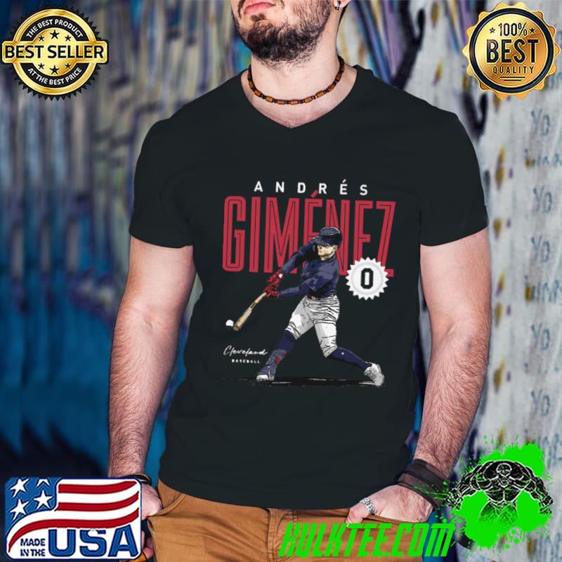 Andres Gimenez Cleveland Card Venezuelan professional baseball T-Shirt