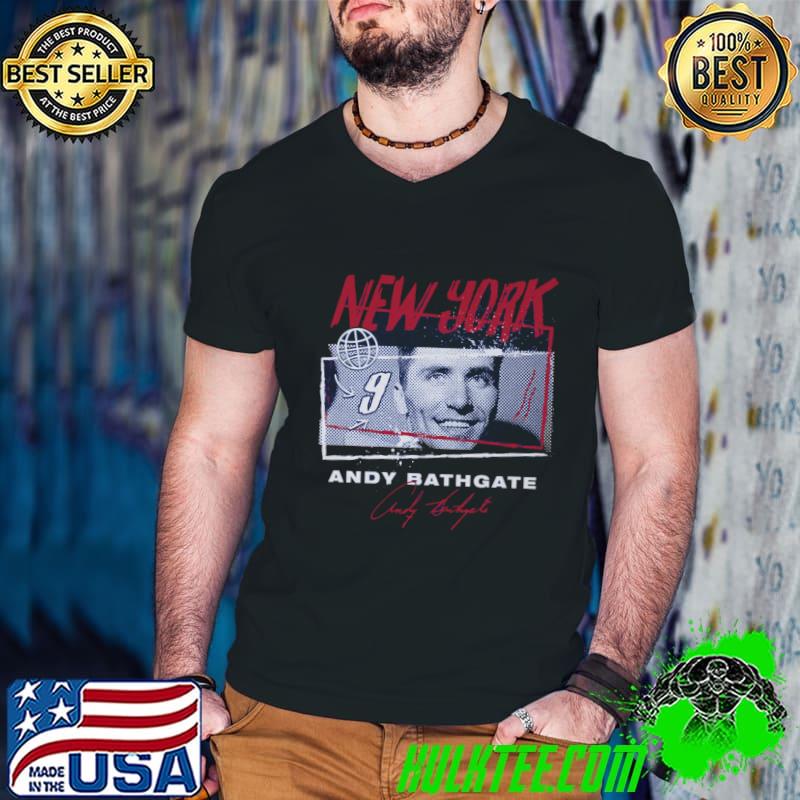Andy Bathgate New York R Tones Canadian professional ice hockey right wing T-Shirt