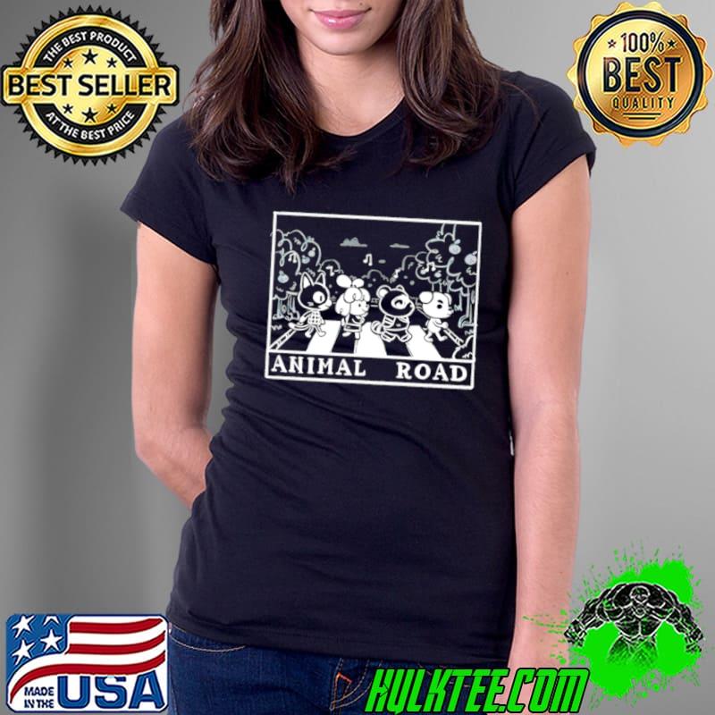 Animal road animal crossing characters s Ladies Tee Animal road animal crossing characters s Ladies Tee