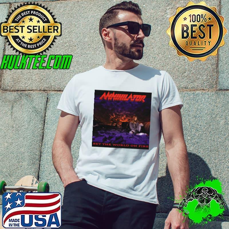 Annihilator the world on fire T-Shirt