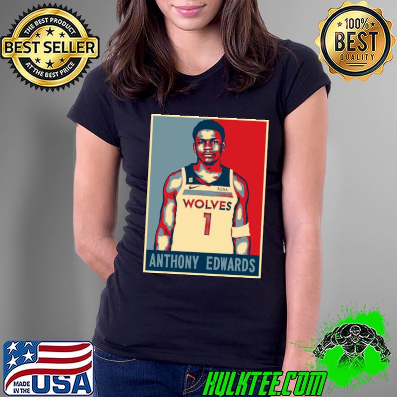 Anthony Edwards American professional basketball player Minnesota Timberwolves T-Shirt