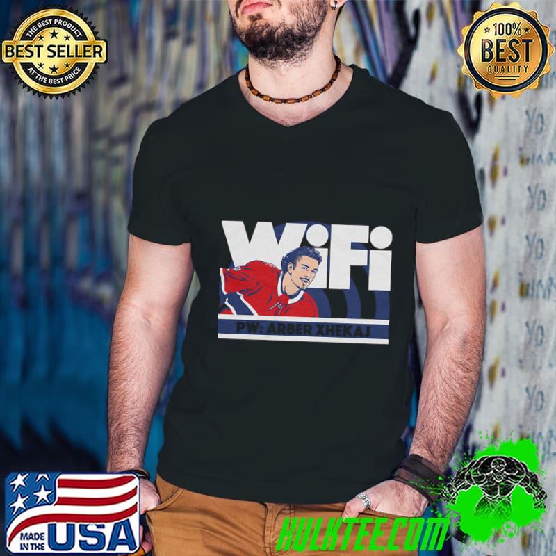Arber Xhekaj Wifi Canadian professional ice hockey T-Shirt
