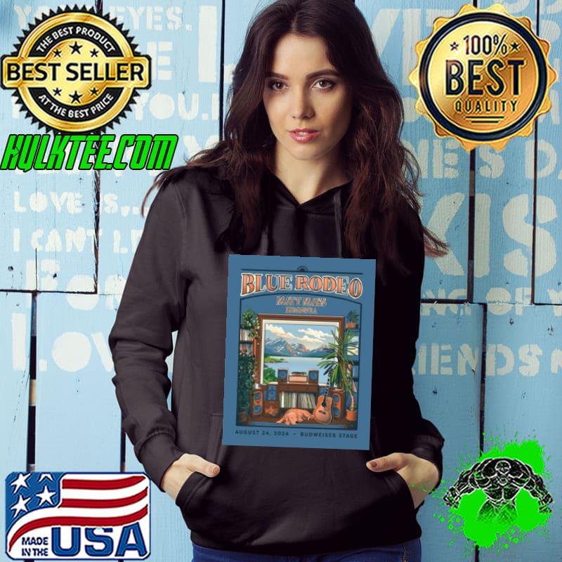 Artwork Poster For Blue Rodeo Official Tour At Budweiser Stage On August 24th 2024 Shirt