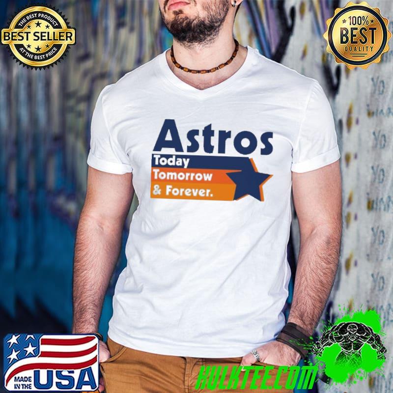 Astros Today Tomorrow and forever vintage s Guys V Neck Astros Today Tomorrow and forever vintage s Guys V Neck