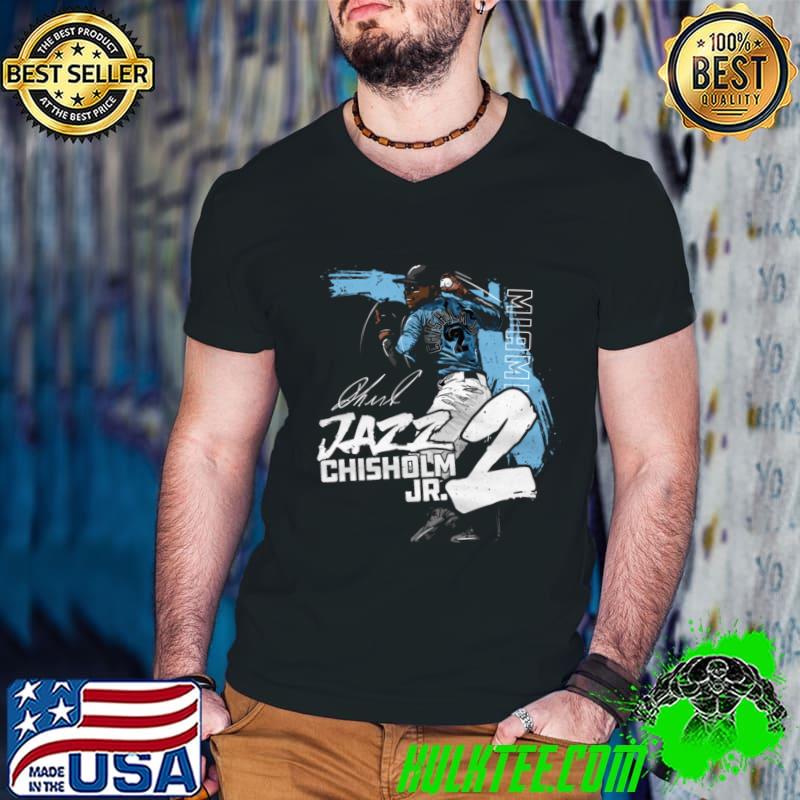 Bahamian professional baseball second baseman jazz chisholm jr state T-Shirt Guys V Neck Bahamian professional baseball second baseman jazz chisholm jr state T-Shirt Guys V Neck