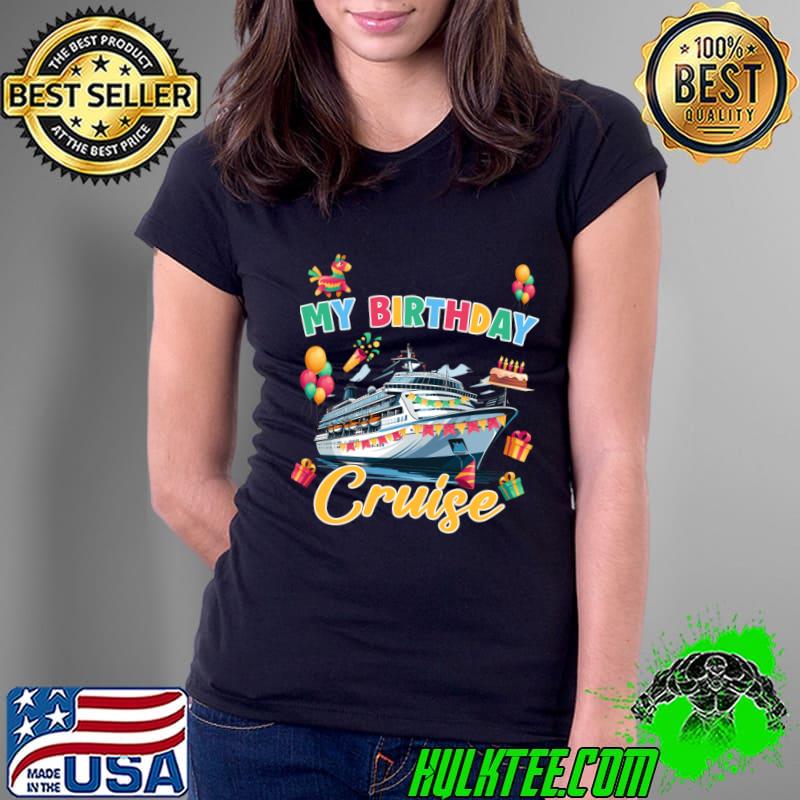 Birthday Cruise Crew mommy Cruising My Family T-Shirt Ladies Tee Birthday Cruise Crew mommy Cruising My Family T-Shirt Ladies Tee