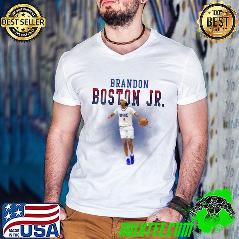 Brandon Boston Jr. American professional basketball player for the Los Angeles Clippers T-Shirt Guys V Neck Brandon Boston Jr. American professional basketball player for the Los Angeles Clippers T-Shirt Guys V Neck