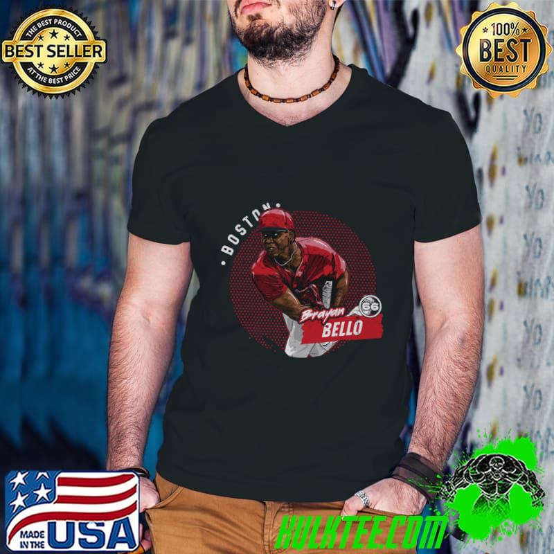 Brayan Bello Dominican professional baseball pitcher Boston Dots T-Shirt Guys V Neck Brayan Bello Dominican professional baseball pitcher Boston Dots T-Shirt Guys V Neck