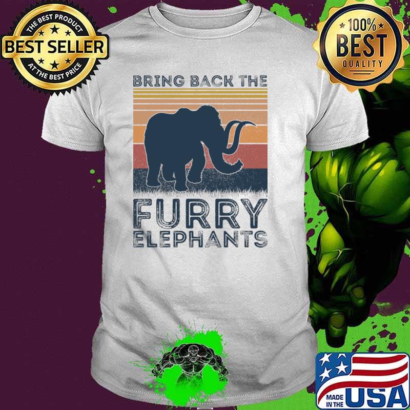 Bring Back The Furry Elephant Vintage T-Shirt