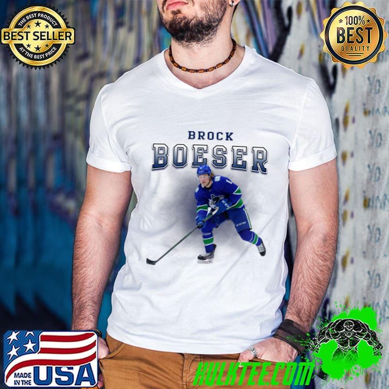 Brock Boeser American professional ice hockey player for the Vancouver Canucks T-Shirt Guys V Neck Brock Boeser American professional ice hockey player for the Vancouver Canucks T-Shirt Guys V Neck