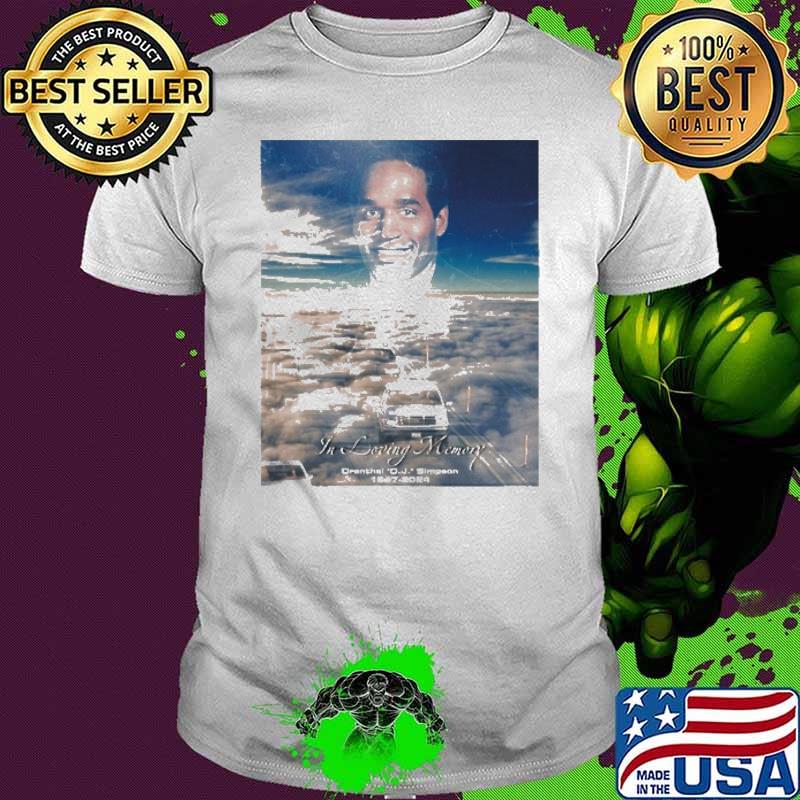 Brokerolling In Loving Memory Orenthal Oj Simpson 1947-2024 Shirt