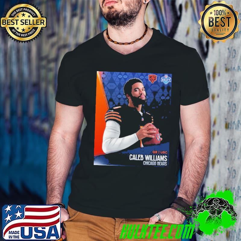 Caleb Williams Chicago Bears No. 1 NFL Draft Shirt