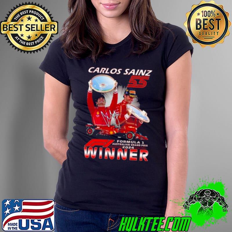 Carlos Sainz 55 Formula 1 Australian Grand Prix 2024 Winner Shirt