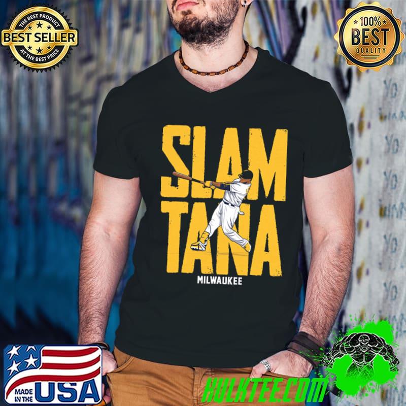 Carlos Santana Dominican-American professional Milwaukee Slamtana T-Shirt