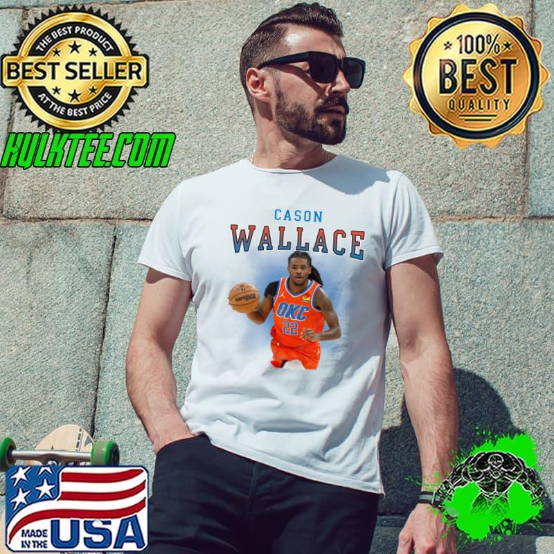 Cason Wallace the latest on Oklahoma City Thunder T-Shirt