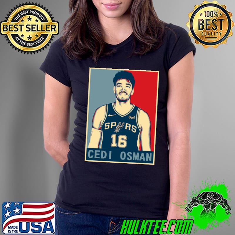 Cedi Osman Turkish professional basketball player San Antonio Spurs T-Shirt
