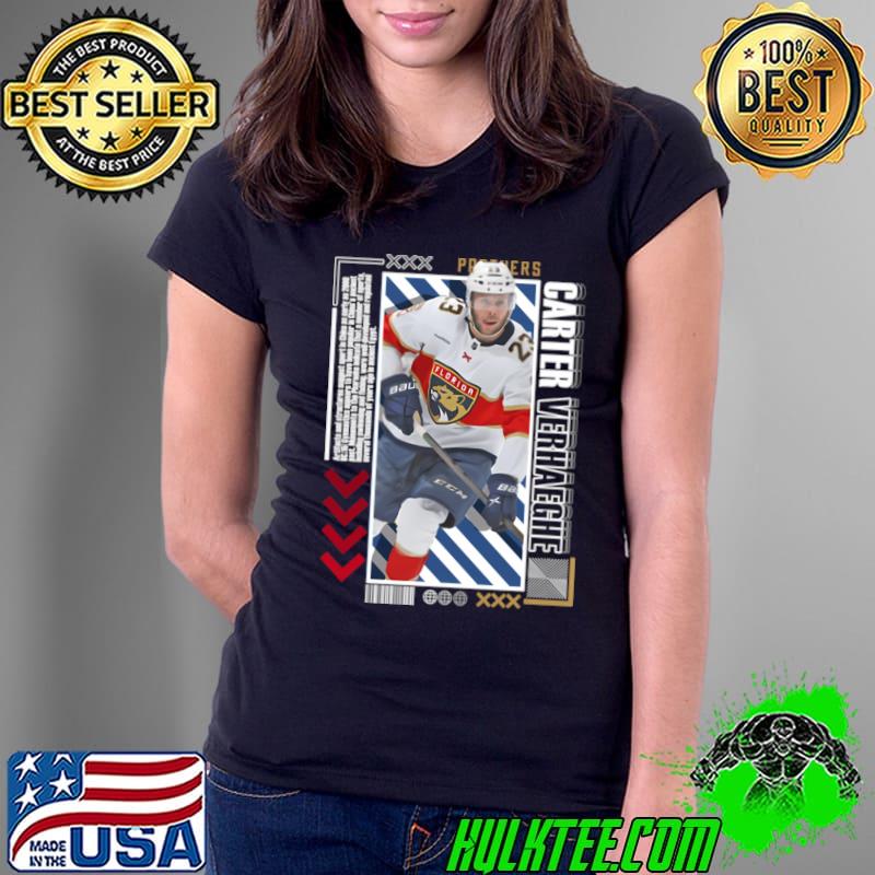 Cer Verhaeghe Paper Version 10 Autographed Florida Panthers Replica T-Shirt