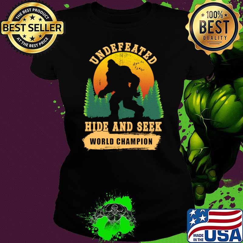 Champion Hide and Seek World Champion Vintage Bigfoot T-Shirt