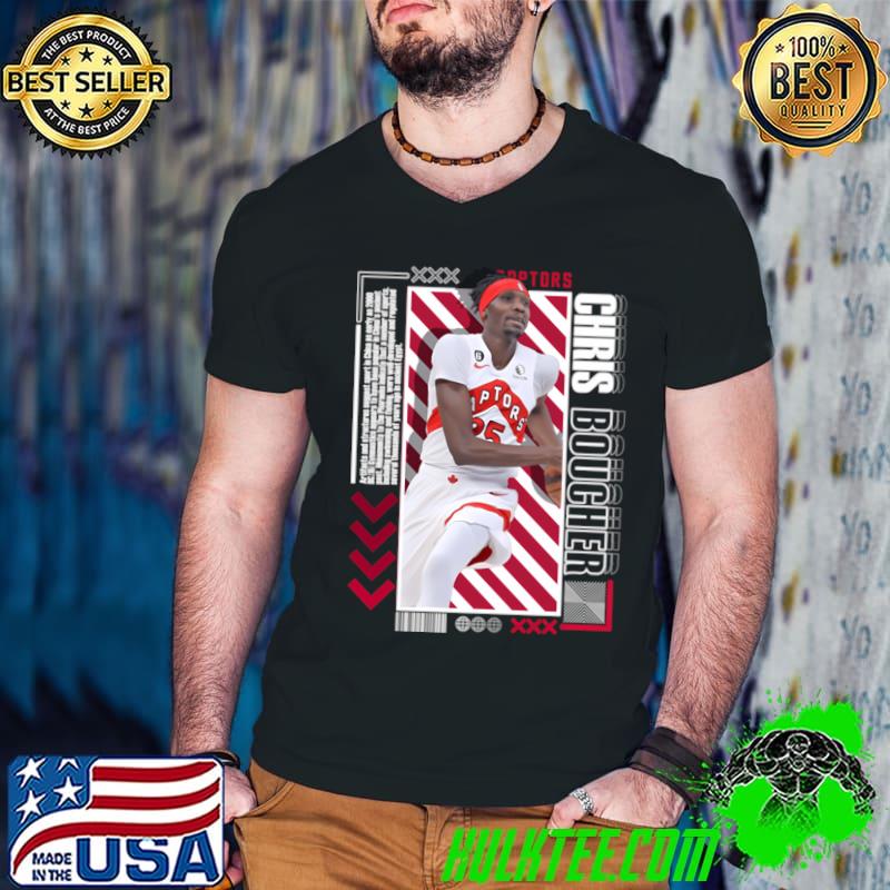 Chris Boucher Canadian-Saint Lucian professional basketball player who plays for the Toronto Raptors T-Shirt