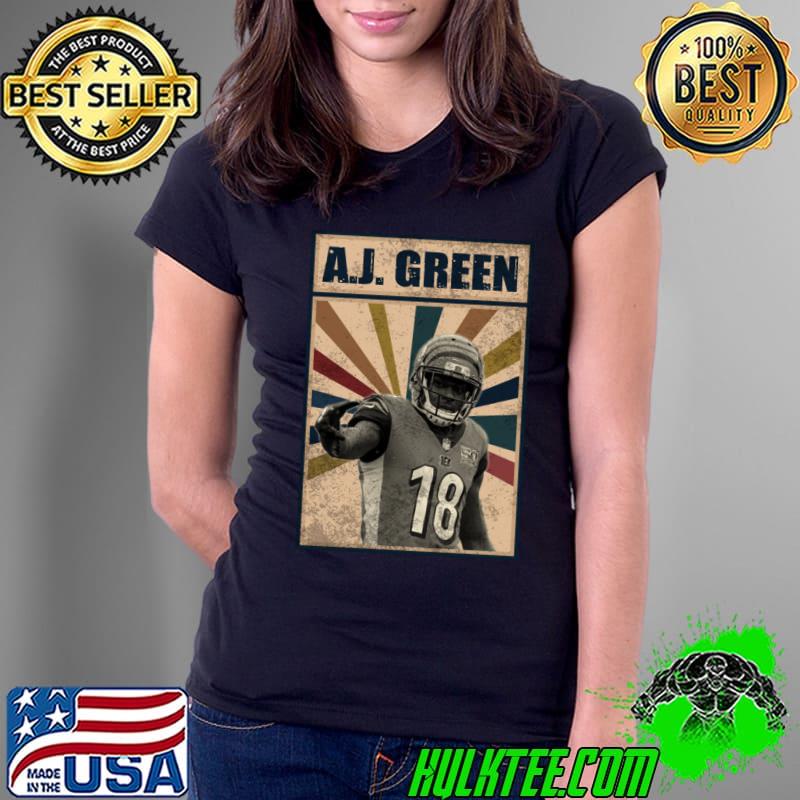 Cincinnati Bengals A.J. Green American former football wide receiver T-Shirt Cincinnati Bengals A.J. Green American former football wide receiver T-Shirt