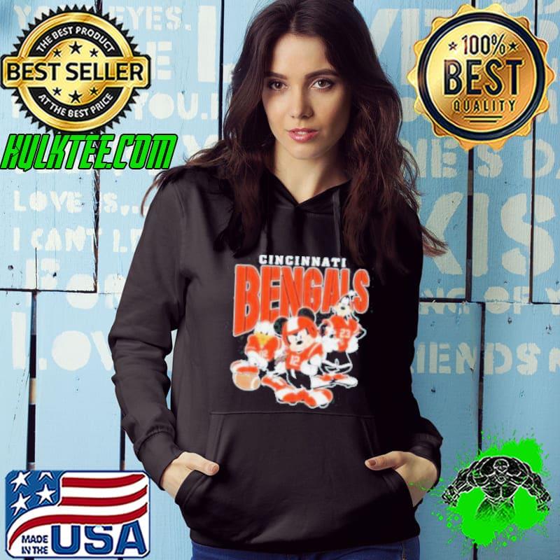 Cincinnati Bengals Mickey Donald Duck And Goofy Football Team 2024 shirt