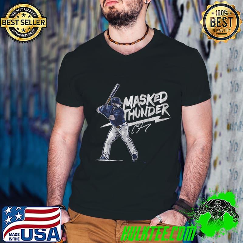 Clint Frazier American professional baseball outfielder Masked Thunder T-Shirt