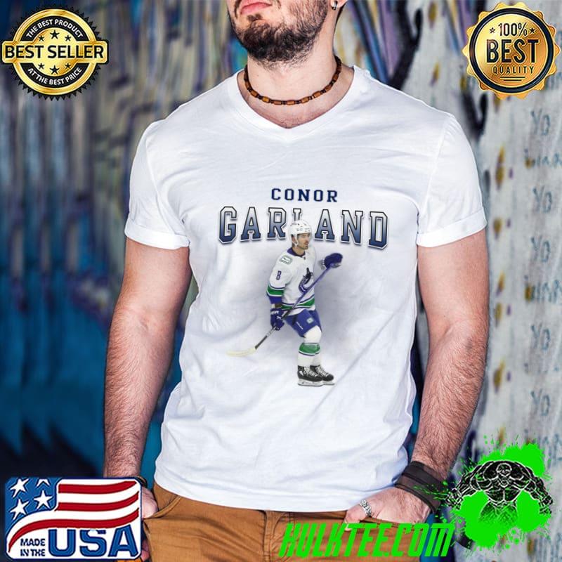 Conor Garland American professional ice hockey right winger for the Vancouver Canucks T-Shirt Guys V Neck Conor Garland American professional ice hockey right winger for the Vancouver Canucks T-Shirt Guys V Neck