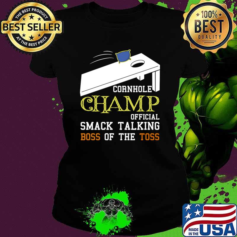 Cornhole Champion Corn Hole Toss Boss Winner T-Shirt