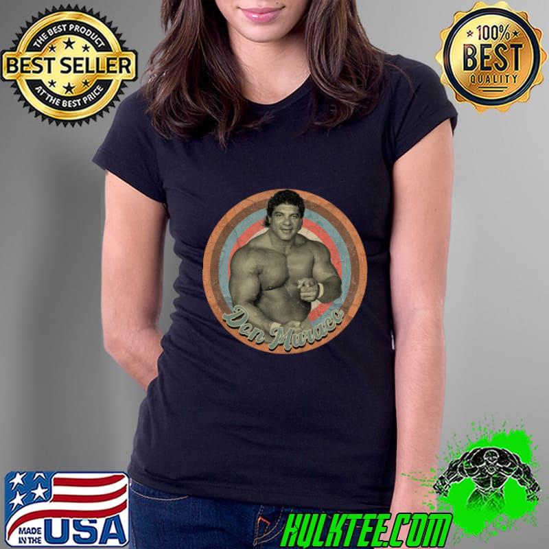 Don Muraco one of the great heels of the 1980s Wrestlemania T-Shirt Ladies Tee Don Muraco one of the great heels of the 1980s Wrestlemania T-Shirt Ladies Tee