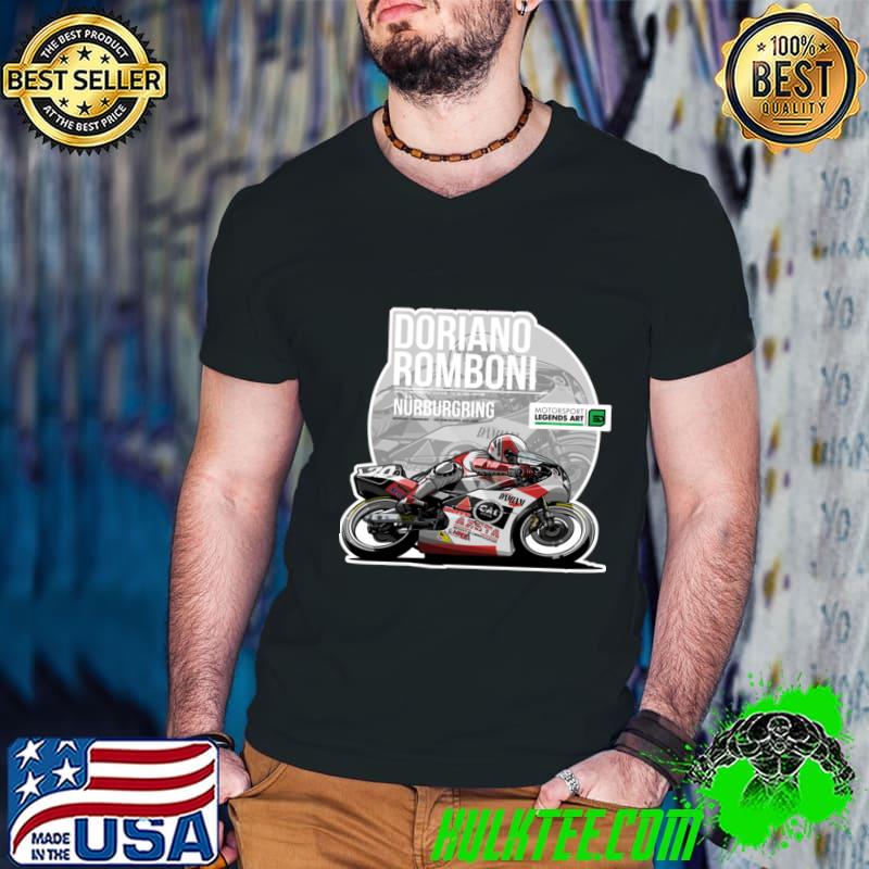 Doriano Romboni 1990 Nürburgring Italian Grand Prix motorcycle road racer T-Shirt