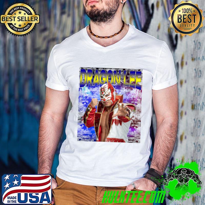 DRAGON LEE Mexican luchador enmascarado masked professional wrestler T-Shirt
