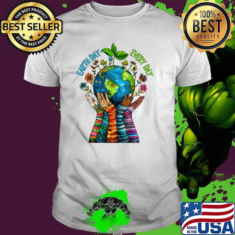 Earth Day 2024 Everyday Earth Hands T-Shirt Unisex Earth Day 2024 Everyday Earth Hands T-Shirt Unisex