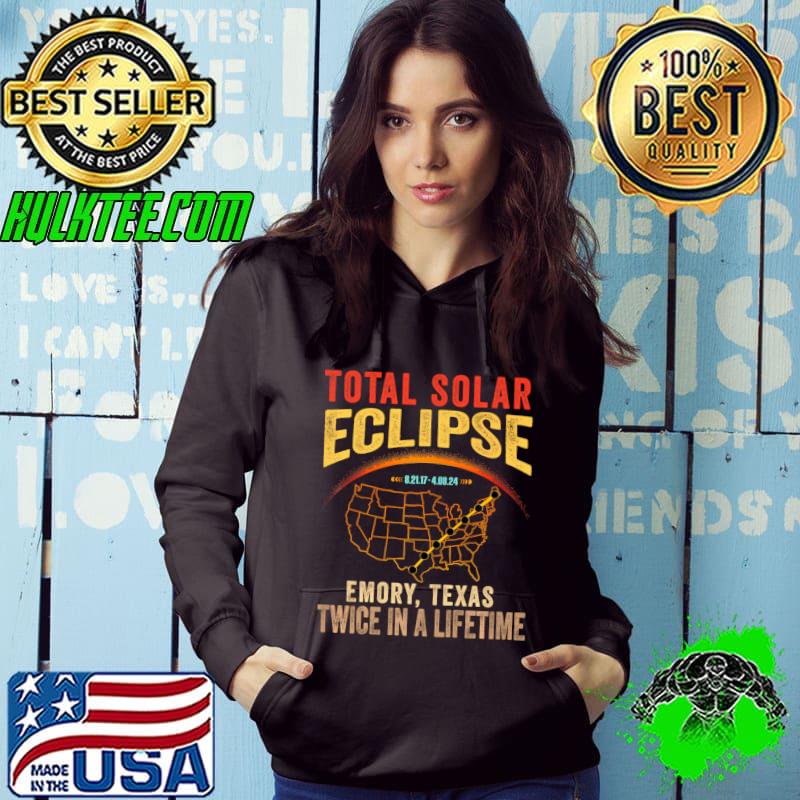 Emory Texas Tx Total Solar Eclipse 2024 Totality T-Shirt
