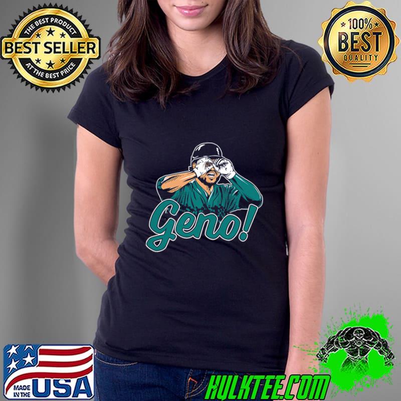 Eugenio Suarez Venezuelan professional baseball infielder Geno Goggles T-Shirt Ladies Tee Eugenio Suarez Venezuelan professional baseball infielder Geno Goggles T-Shirt Ladies Tee