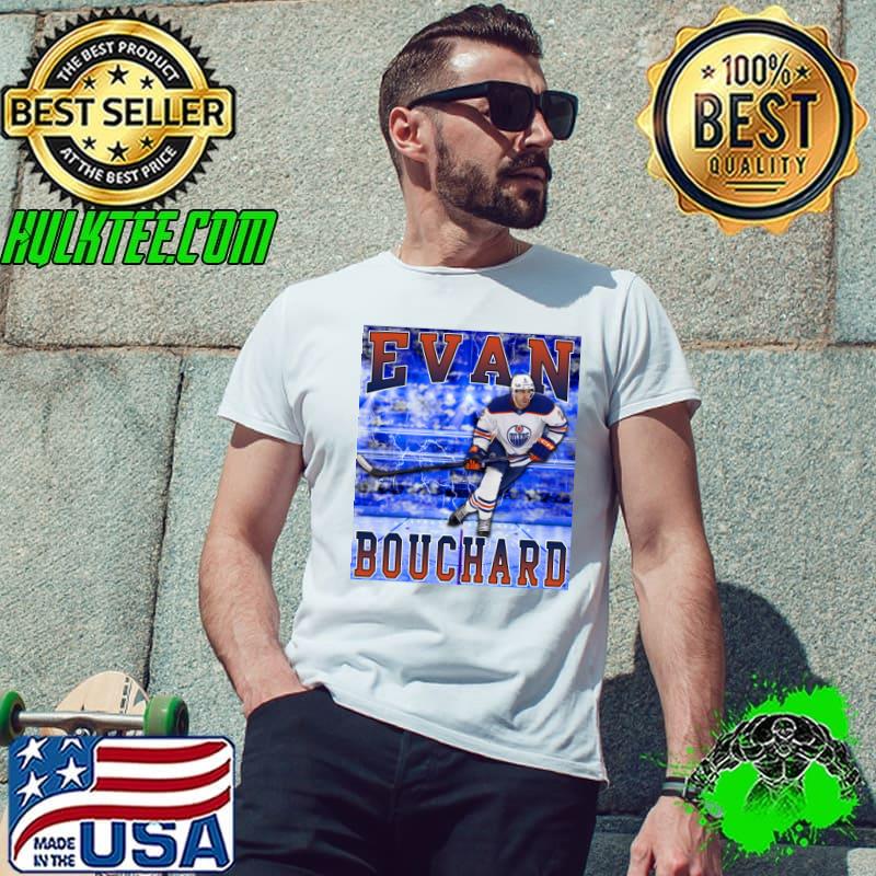 Evan Bouchard Canadian professional ice hockey defenceman for the Edmonton Oilers T-Shirt Unisex Evan Bouchard Canadian professional ice hockey defenceman for the Edmonton Oilers T-Shirt Unisex
