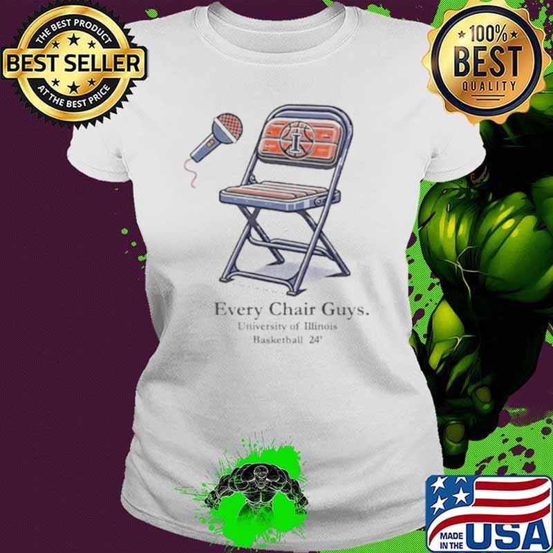Every Chair Guys University Of Illinois Basketball 24 Shirt