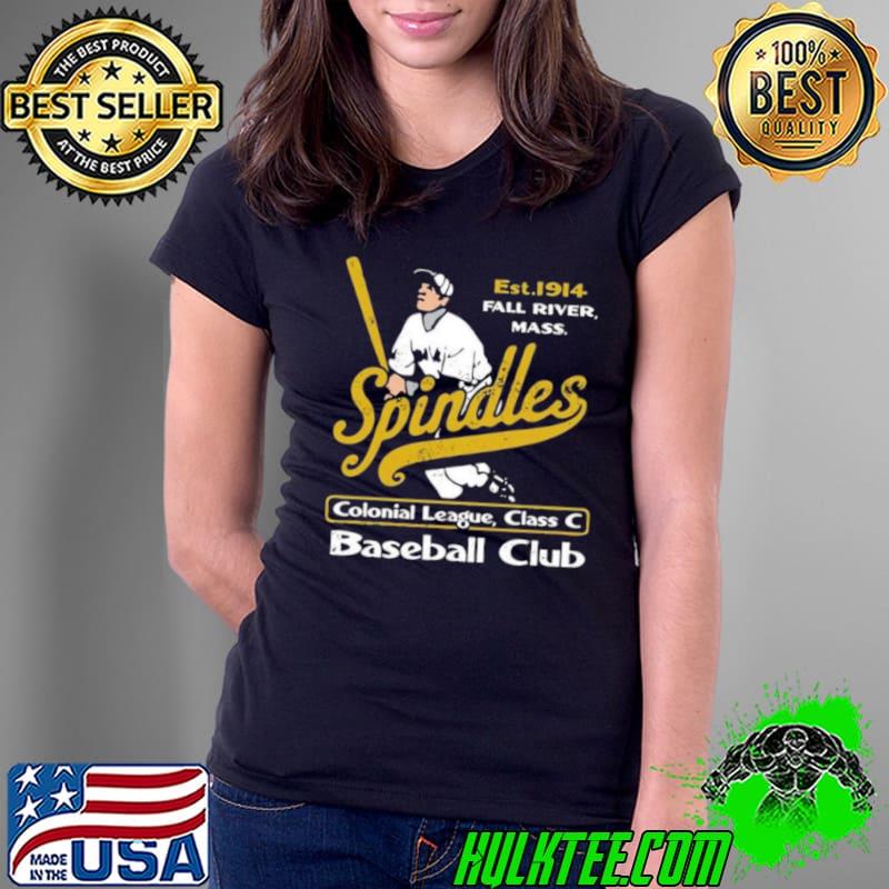 Fall River Spindles Massachusetts Vintage Defunct Baseball Teams shirt