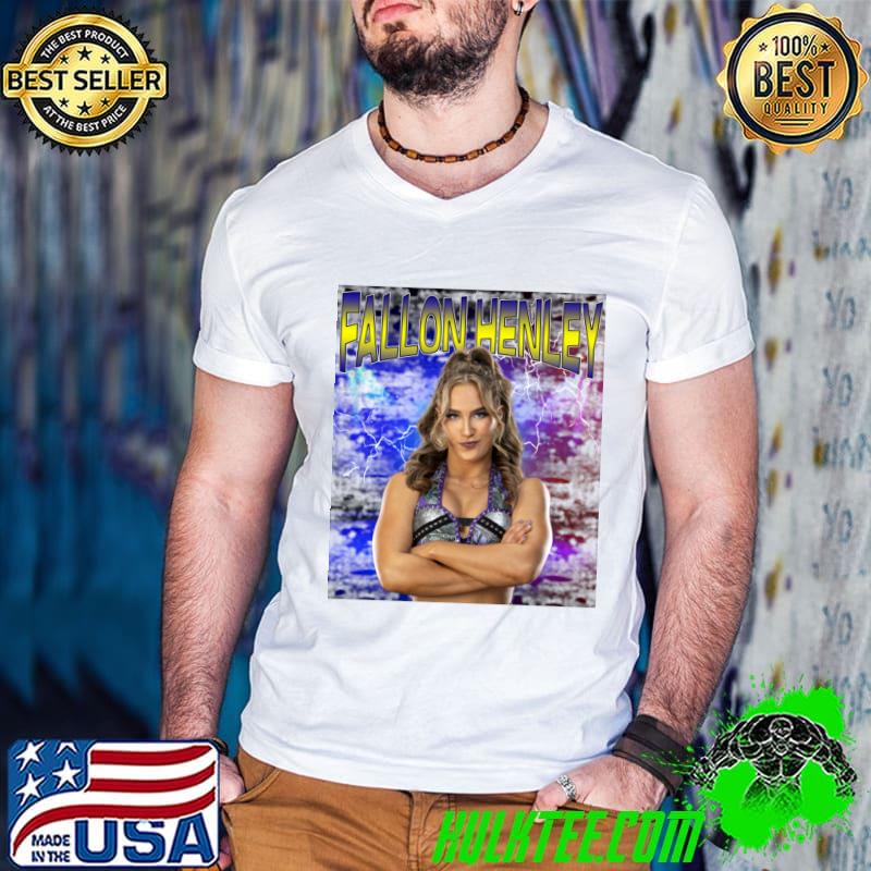 FALLON HENLEY American professional wrestler T-Shirt Guys V Neck FALLON HENLEY American professional wrestler T-Shirt Guys V Neck