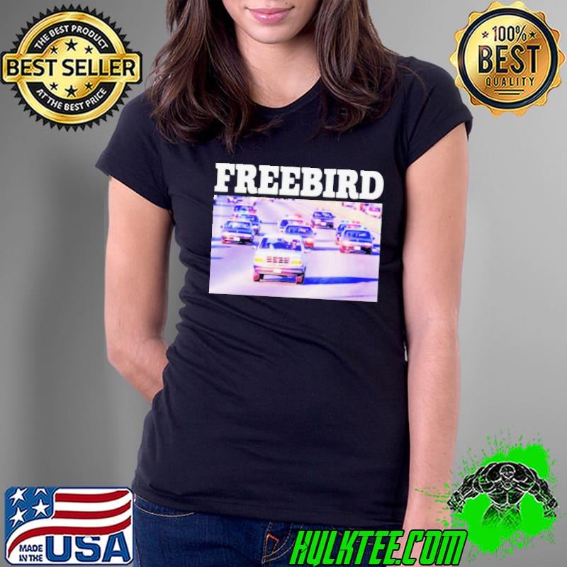 Freebird white Bronco shirt